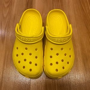 Yellow Crocs